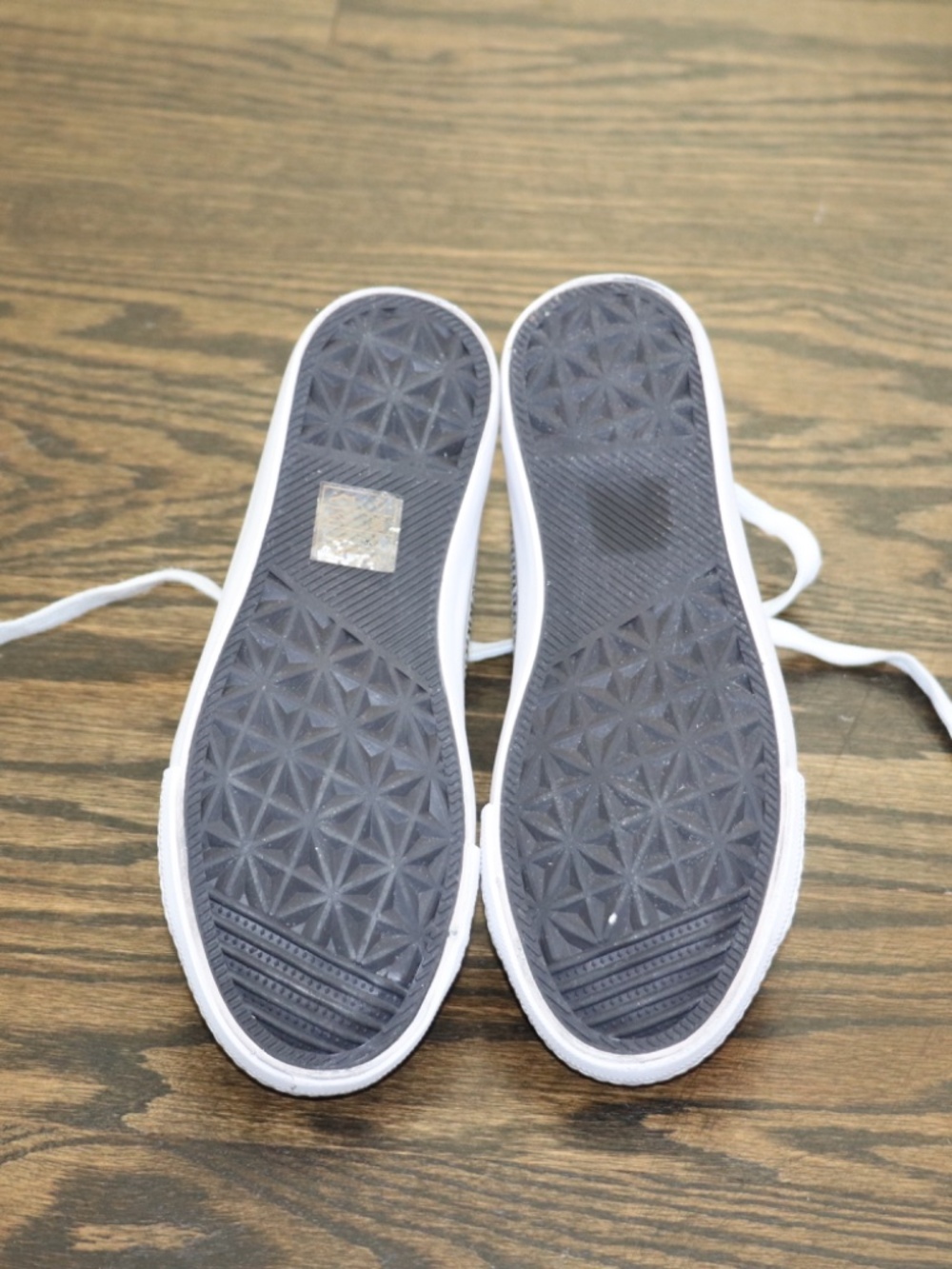 Girls Balera Silver Sequin High Top Hip Hop Dance Sneakers Size 5 WL6034 - Picture 7 of 11